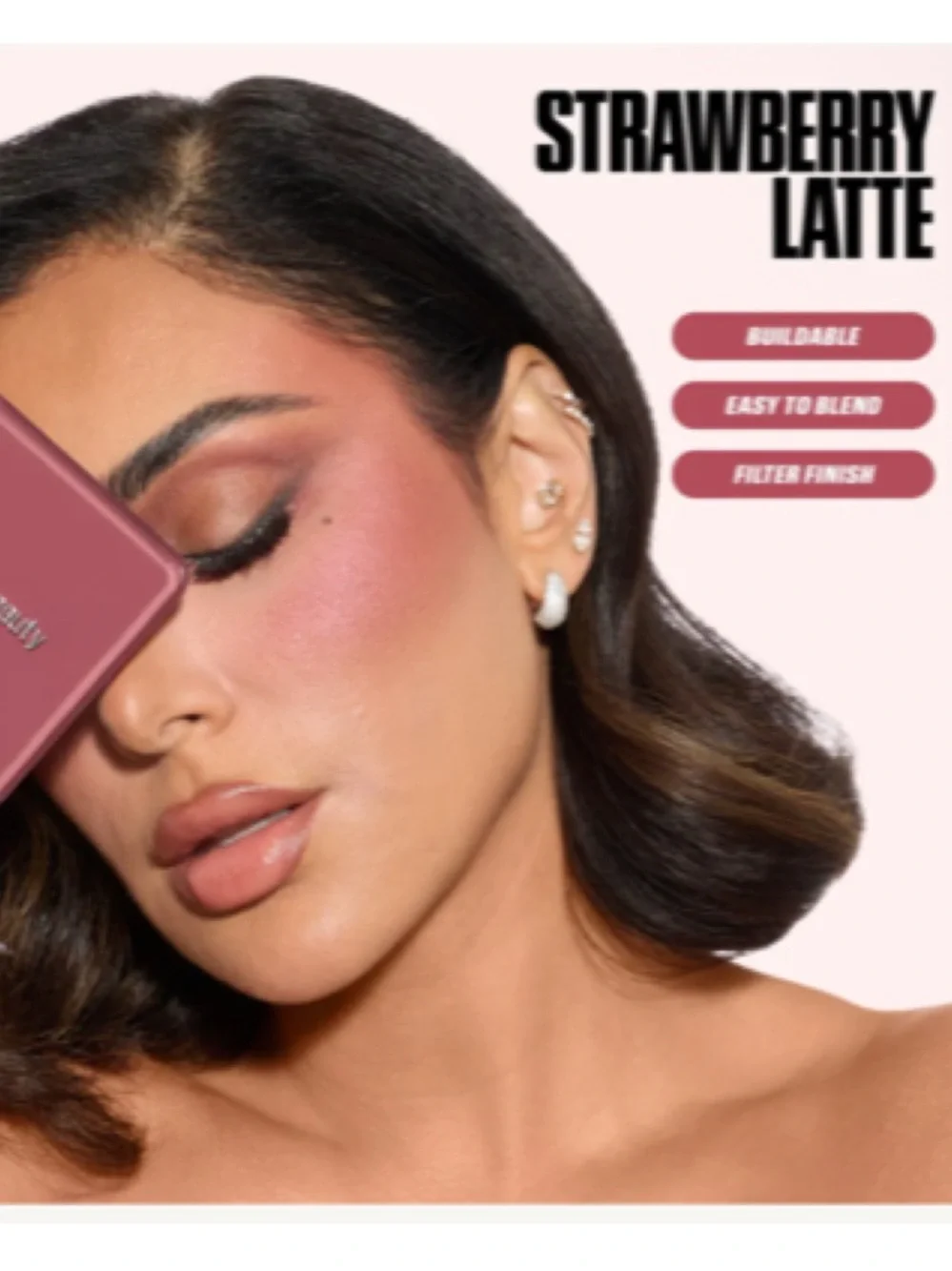 NEW✅HudaBeauty Strawberry Latte
